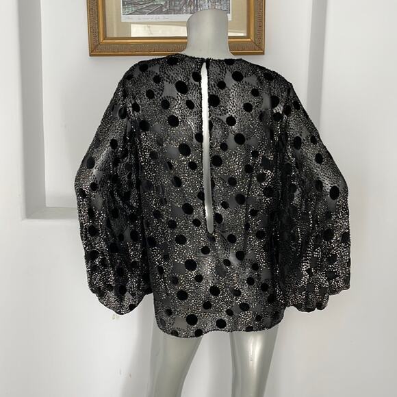 SAINT LAURENT PARIS BLACK TOP SIZE F42 - Picture 2 of 14